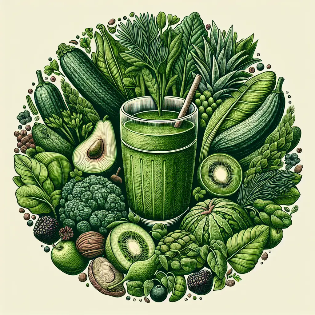 Resep Smoothie Hijau Kaya Nutrisi